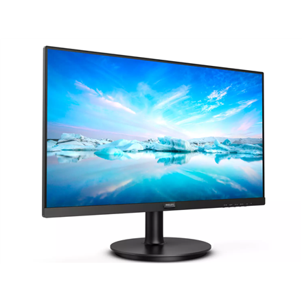 Philips | LCD monitor | 222V8LA/00 | 21.5 inch (54.6 cm) " | VA | FHD | 16:9 | 75 Hz | 4 ms | 1920 x 1080 pixels | 250 cd/m² | Headphone out | HDMI ports quantity 1 | Black - Image 6