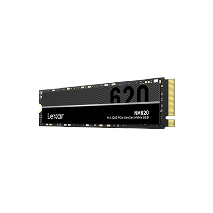 Lexar | M.2 NVMe SSD | NM620 | 2000 GB | SSD form factor M.2 2280 | Solid-state drive interface PCIe Gen3x4 | Read speed 3300 MB/s | Write speed 3000 MB/s - Image 4