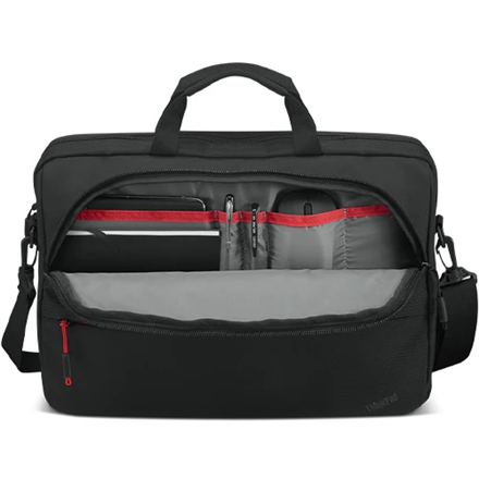 Lenovo | ThinkPad Essential 15.6" Topload (Sustainable & Eco-friendly, made with recycled PET: Total 7.5% Exterior: 24%) | Essential | Fits up to size 16 " | Topload | Black | Shoulder strap - Image 4