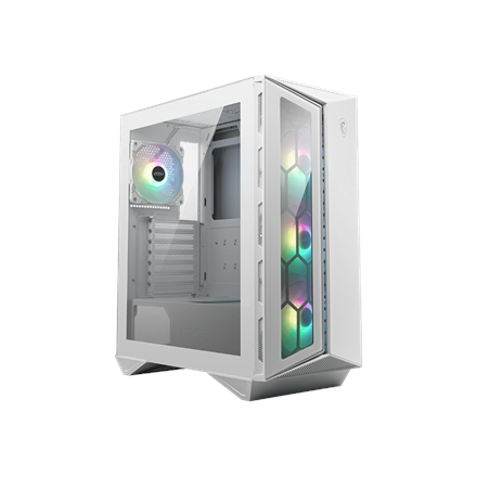 MSI | MPG GUNGNIR 110R | Side window | White | Mid-Tower | Power supply included No | ATX - Image 2