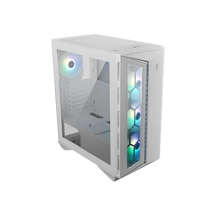 MSI | MPG GUNGNIR 110R | Side window | White | Mid-Tower | Power supply included No | ATX - Image 3