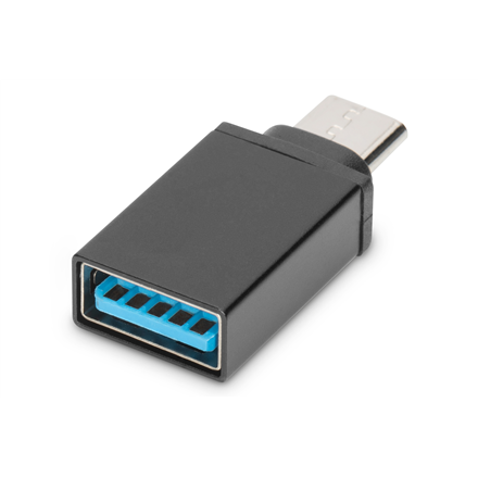 Digitus | USB Type-C adapter, type C to A M/F, 3A, 5GB, 3.0 Version | AK-300506-000-S | Plug USB C | Jack USB A - Image 2