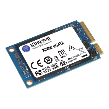 Kingston | KC600 | 1000 GB | Solid-state drive interface mSATA | Read speed 550 MB/s | Write speed 520 MB/s - Image 4