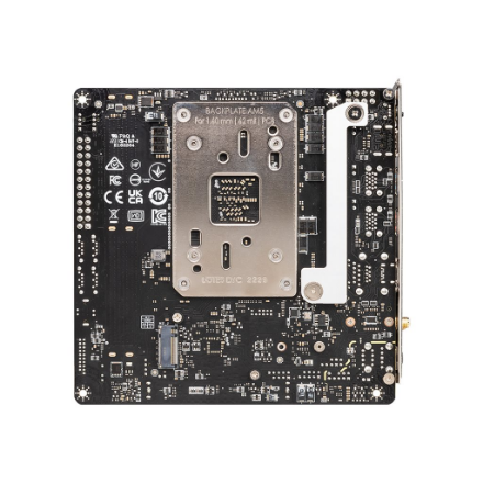 MSI | MPG B650I EDGE WIFI | Processor family AMD | Processor socket AM5 | DDR5 DIMM | Memory slots 2 | Supported hard disk drive interfaces SATA, M.2 | Number of SATA connectors 4 | Chipset AMD B650 | Mini-ITX - Image 5
