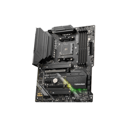 MSI | MAG B550 TOMAHAWK MAX WIFI | Processor family AMD | Processor socket AM4 | DDR4 DIMM | Memory slots 4 | Supported hard disk drive interfaces SATA, M.2 | Number of SATA connectors 6 | Chipset AMD B550 | ATX - Image 5