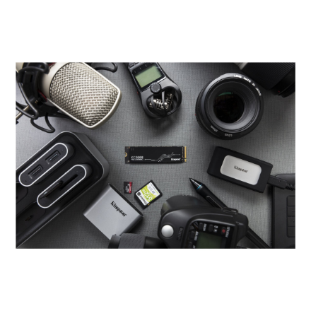 Kingston | SSD | KC3000 | 1024 GB | SSD form factor M.2 2280 | Solid-state drive interface PCIe 4.0 NVMe M.2 | Read speed 7000 MB/s | Write speed 6000 MB/s - Image 6