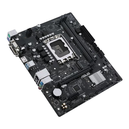 Asus | PRIME H610M-R D4-SI | Processor family Intel | Processor socket LGA1700 | DDR4 DIMM | Memory slots 2 | Supported hard disk drive interfaces SATA, M.2 | Number of SATA connectors 4 | Chipset Intel H610 | Mic-ATX - Image 7