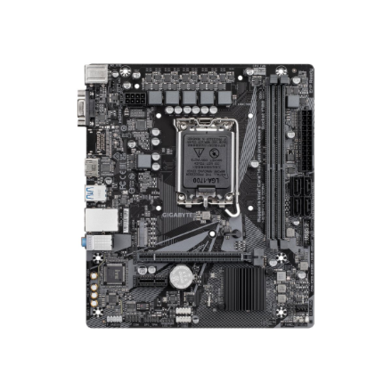 Gigabyte | H610M H V3 DDR4 | Processor family Intel | Processor socket LGA1700 | DDR4 DIMM | Supported hard disk drive interfaces M.2, SATA | Number of SATA connectors 4 - Image 3