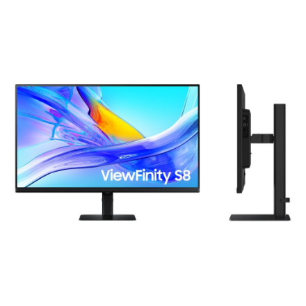 Samsung | LS32D800UAUXEN | 32 " | VA | UHD | 16:9 | 60 Hz | 5 ms | 3840 x 2160 pixels | 350 cd/m² | Black - Image 5