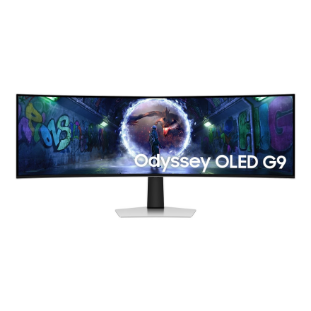 Samsung | LS49DG934SUXEN Odyssey G9 G93SD | 49 " | OLED | DQHD | 32:9 | 240 Hz | 0.03 ms | 5120 x 1440 pixels | 250 cd/m² | HDMI ports quantity 1 | Silver - Image 2