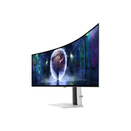 Samsung | LS49DG934SUXEN Odyssey G9 G93SD | 49 " | OLED | DQHD | 32:9 | 240 Hz | 0.03 ms | 5120 x 1440 pixels | 250 cd/m² | HDMI ports quantity 1 | Silver - Image 7