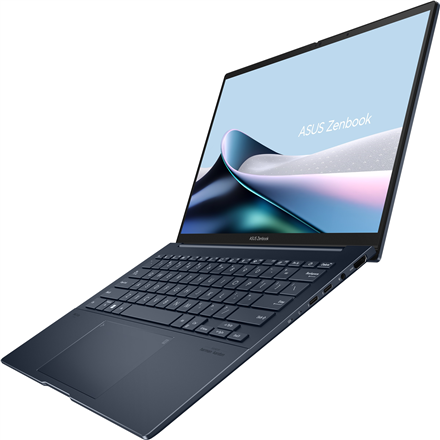 Asus | Zenbook 14 UX3405CA-PZ217W | Ponder Blue | 14 " | OLED | Touchscreen | 3K | 2880 x 1800 pixels | 120 Hz | Glossy | Intel Core Ultra 7 | 255H | 32 GB | LPDDR5X | Solid-state drive capacity 1000 GB | Intel Arc Graphics | Windows 11 Home | 802.11be | Bluetooth version 5.4 | Keyboard language US international | Keyboard backlit | Warranty 24 month(s) | Battery warranty 12 month(s) - Image 5