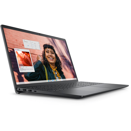 Dell Inspiron 15 3530 | Carbon Black | 15.6 " | WVA | FHD | 1920 x 1080 pixels | Anti-glare | Intel Core i5 | i5-1334U | 16 GB | DDR4 | Solid-state drive capacity 512 GB | Intel Iris Xe Graphics | Windows 11 Home | 802.11ax | Keyboard language English | Keyboard backlit | Warranty 36 month(s) - Image 4