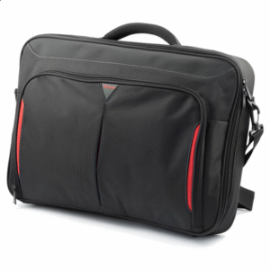 Targus | CN418EU | Clamshell Laptop Bag | Briefcase | Black/Red | 17-18 " | Shoulder strap