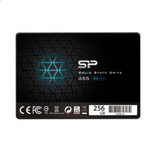 Silicon Power | A55 | 256 GB | SSD form factor 2.5" | Solid-state drive interface SATA | Read speed 550 MB/s | Write speed 450 MB/s