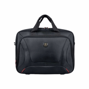 PORT DESIGNS | Courchevel | Fits up to size 15.6 " | Messenger - Briefcase | Black | Shoulder strap