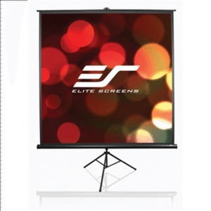 Elite Screens | Tripod/Portable Pull Up Projector Screen | T92UWH | Diagonal 92 " | 16:9 | Viewable screen width (W) 203.2 cm | Black