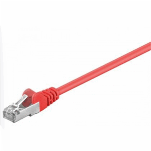 Goobay | CAT 5e patchcable, F/UTP, red