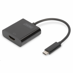 Digitus | USB Type-C to HDMI Adapter | DA-70852 | Black | USB Type-C | 0.15 m