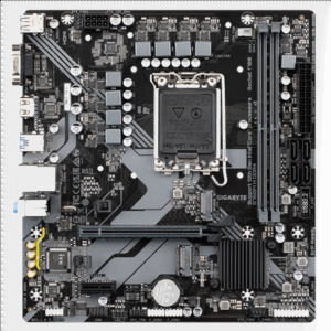 Gigabyte | B760M H DDR4 1.0 M/B | Processor family Intel | Processor socket LGA1700 | DDR4 DIMM | Memory slots 2 | Supported hard disk drive interfaces SATA, M.2 | Number of SATA connectors 4 | Chipset Intel B760 Express | Micro ATX