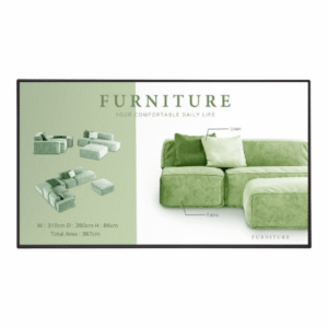 LG | 65UM5N-H | 65 " | Landscape/Portrait | 24/7 | webOS | Wi-Fi | 500 cd/m² | 178 ° | 178 °