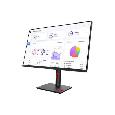 Lenovo | ThinkVision | T32p-30 | 31.5 " | IPS | 16:9 | 60 Hz | 4 ms | 3840 x 2160 pixels | 350 cd/m² | HDMI ports quantity 1 | Black | Warranty 36 month(s) - Image 2