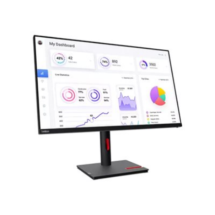 Lenovo | ThinkVision | T32p-30 | 31.5 " | IPS | 16:9 | 60 Hz | 4 ms | 3840 x 2160 pixels | 350 cd/m² | HDMI ports quantity 1 | Black | Warranty 36 month(s) - Image 6