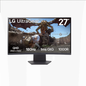 LG | 27GS60QC-B | 27 " | VA | QHD | 16:9 | 180 Hz | 1 ms | 2560 x 1440 pixels | 300 cd/m² | HDMI ports quantity 2