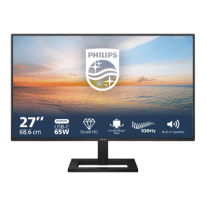 Philips | 27E1N1600AE/00 | 27 " | IPS | 16:9 | 100 Hz | 4 ms | 2560 x 1440 pixels | 350 cd/m² | HDMI ports quantity 1 | Warranty 36 month(s)