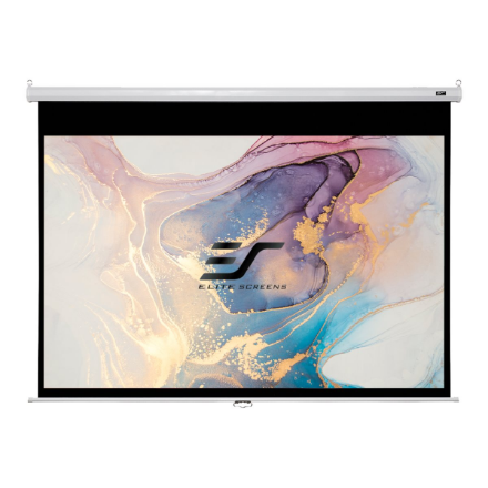 Elite Screens | Manual Series | M120XWV2 | Diagonal 120 " | 4:3 | Viewable screen width (W) 244 cm | White - Image 3