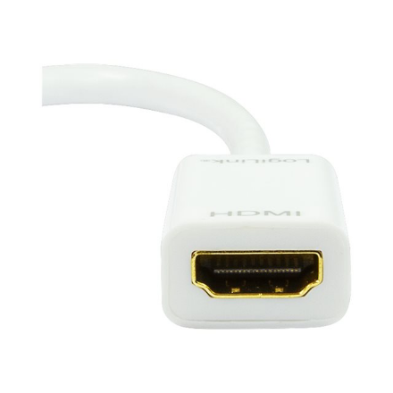 Logilink | Adapter Mini DisplayPort to HDMI with Audio: | Grey | Mini DisplayPort | HDMI A | 0.1 m - Image 6
