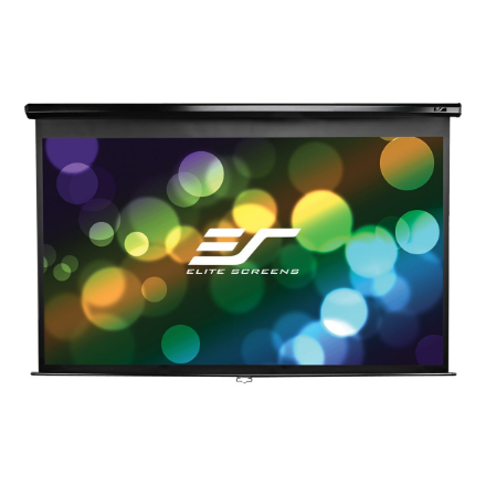 Elite Screens | Manual Series | M113UWS1 | Diagonal 113 " | 1:1 | Viewable screen width (W) 203 cm | Black - Image 4