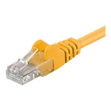 Goobay | CAT 5e patch cable, U/UTP | 95556 | Yellow RJ45 male (8P8C) | RJ45 male (8P8C) - Image 3