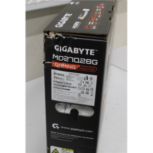 SALE OUT. Gigabyte | MO27Q28G EK | 27 " | OLED | QHD | 280 Hz | 0.03 ms | 2560 x 1440 pixels | 335 cd/m² | HDMI ports quantity 2 | Warranty 3 month(s) | REFURBISHED, WITHOUT ACCESSORIES, ONLY POWER CABLE INCLUDED