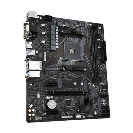 Gigabyte | A520M S2H 1.0 | Processor family AMD | Processor socket AM4 | DDR4 DIMM | Memory slots 2 | Chipset AMD A | Micro ATX - Image 6