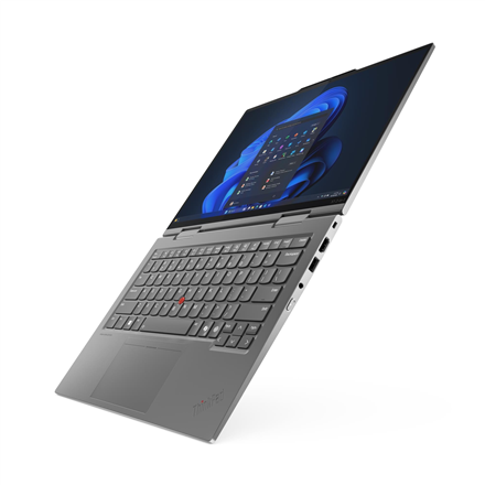 Lenovo ThinkPad X1 2-in-1 G10 Aura Edition | Grey | 14 " | IPS | Touchscreen | WUXGA | 1920 x 1200 pixels | Anti-glare | Intel Core Ultra 5 | 225U | 16 GB | Soldered LPDDR5x | Solid-state drive capacity 512 GB | Intel Graphics | Windows 11 Pro | 802.11ax | Bluetooth version 5.3 | LTE Upgradable | Keyboard language Nordic | Keyboard backlit | Warranty 36 month(s) | Battery warranty 12 month(s) - Image 4