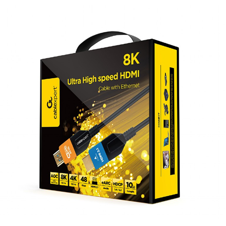 Cablexpert Active Optical (AOC) Ultra High speed HDMI cable with Ethernet AOC Series, 10 m | CC-HDMI8K-AOC-10M - Image 5