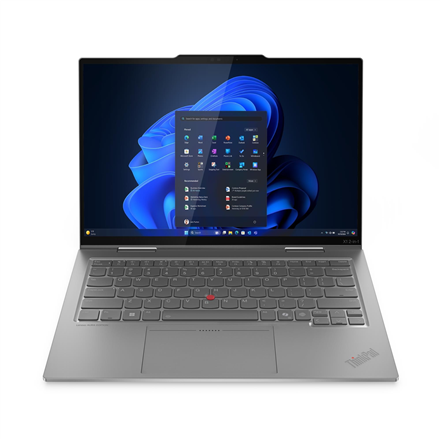 Lenovo ThinkPad X1 2-in-1 G10 Aura Edition | Grey | 14 " | IPS | Touchscreen | WUXGA | 1920 x 1200 pixels | Anti-glare | Intel Core Ultra 5 | 225U | 16 GB | Soldered LPDDR5x | Solid-state drive capacity 512 GB | Intel Graphics | Windows 11 Pro | 802.11ax | Bluetooth version 5.3 | LTE Upgradable | Keyboard language English | Keyboard backlit | Warranty 36 month(s) | Battery warranty 12 month(s) - Image 2