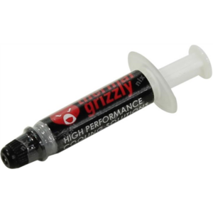 Thermal Grizzly | Thermal grease "Kryonaut" 1g | universal | Thermal Conductivity: 12,5 W/mk * Thermal Resistance: 0,0032 K/W * Electrical Conductivity: 0 pS/m * Viscosity : 130-170 Pas * Specific Weight : 3,7g/cm3 * Temperature : -200 °C / +350 °C W