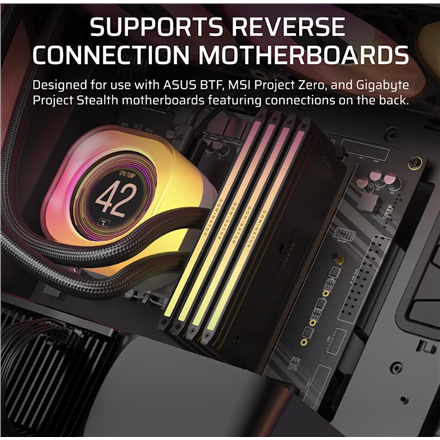 Corsair PC Case | iCUE LINK 5000T LX RGB | Black | Mid-Tower | Power supply included No - Image 6