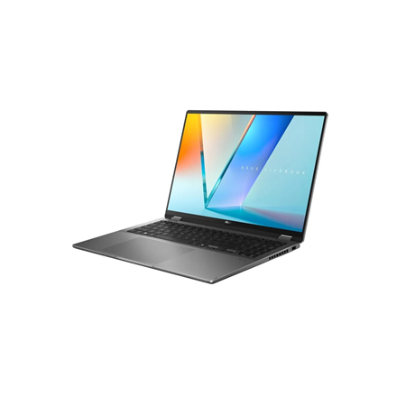 Asus Vivobook 16 Flip TP3607SH-RJ013W | Matte Gray | 16 " | OLED | Touchscreen | 3K | 2880 x 1800 pixels | Glossy | Intel Core Ultra 7 | 258V | 32 GB | LPDDR5X | Solid-state drive capacity 1000 GB | Intel Arc Graphics | Windows 11 Home | 802.11be | Bluetooth version 5.4 | Keyboard language English | Keyboard backlit | Warranty 24 month(s) - Image 2