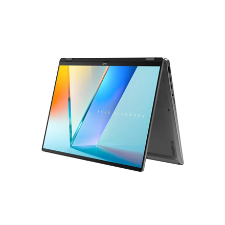 Asus Vivobook 16 Flip TP3607SH-RJ013W | Matte Gray | 16 " | OLED | Touchscreen | 3K | 2880 x 1800 pixels | Glossy | Intel Core Ultra 7 | 258V | 32 GB | LPDDR5X | Solid-state drive capacity 1000 GB | Intel Arc Graphics | Windows 11 Home | 802.11be | Bluetooth version 5.4 | Keyboard language English | Keyboard backlit | Warranty 24 month(s) - Image 4
