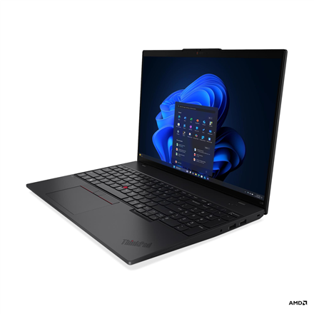 Lenovo ThinkPad L16 G2 (AMD) | Black | 16 " | IPS | WUXGA | 1920 x 1200 pixels | Anti-glare | AMD Ryzen 7 PRO | 250 | 32 GB | SO-DIMM DDR5 | Solid-state drive capacity 1000 GB | AMD Radeon 780M Graphics | Windows 11 Pro | 802.11be | Bluetooth version 5.4 | LTE Upgradable | Keyboard language Nordic | Keyboard backlit | Warranty 36 month(s) | Battery warranty 12 month(s) - Image 3