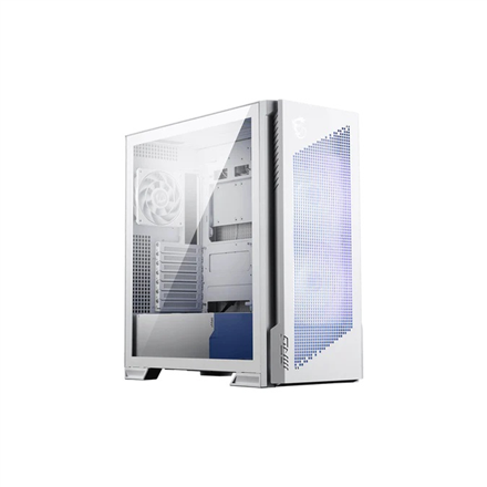 MSI | PC Case | MPG VELOX 300R AIRFLOW PZ WHITE | White | Mid-Tower | Power supply included No - Image 2