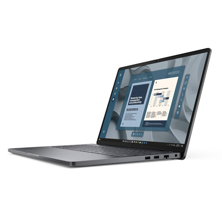 Dell Pro 16 PC16255 | Magnetite | 16 " | IPS | FHD+ | 1920 x 1200 pixels | Anti-glare | AMD Ryzen 5 PRO | 230 | 16 GB | DDR5 | Solid-state drive capacity 1000 GB | AMD Radeon 760M Graphics | Windows 11 Pro | 802.11ax | Keyboard language English | Keyboard backlit | Warranty 36 month(s) | Battery warranty 12 month(s) - Image 4