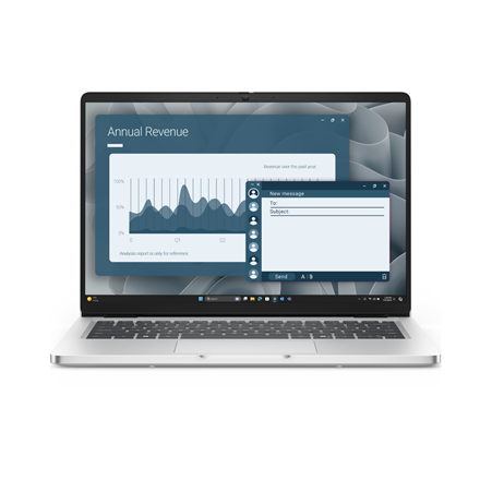 Dell Pro 14 PC14255 | Platinum Silver | 14 " | IPS | FHD+ | 1920 x 1200 pixels | Anti-glare | AMD Ryzen AI 7 | 350 | 16 GB | DDR5 | Solid-state drive capacity 512 GB | AMD Radeon 860M Graphics | Windows 11 Pro | 802.11ax | Keyboard language English | Keyboard backlit | Warranty 36 month(s) | Battery warranty 12 month(s) - Image 2