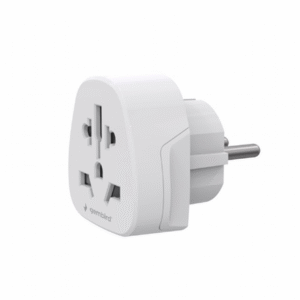 Gembird World to EU power adapter plug, 15 A | A-AC-EUMINTF | Travel adapter