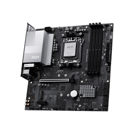 MSI PRO B840M-P WIFI6E | Processor family AMD | Processor socket AM5 | DDR5 | Supported hard disk drive interfaces SATA, M.2 | Number of SATA connectors 4 - Image 5