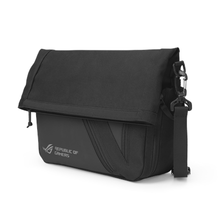 Asus ROG Archer Messenger BC2000 | Fits up to size 14 " | Bag | Black/Gray | Shoulder strap | Waterproof - Image 4