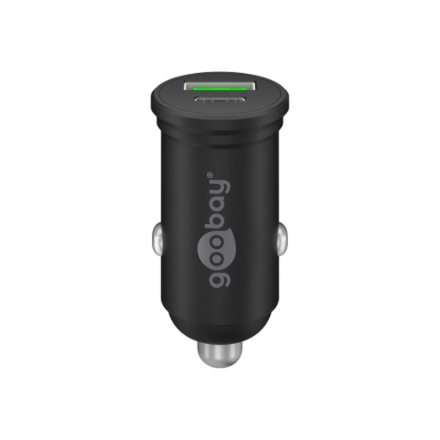 Goobay Dual-USB Car Fast Charger USB-C PD (Power Delivery), 45 W | 61739 - Image 4